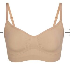 SKIMS Seamless Sculpt Bralette in Beige